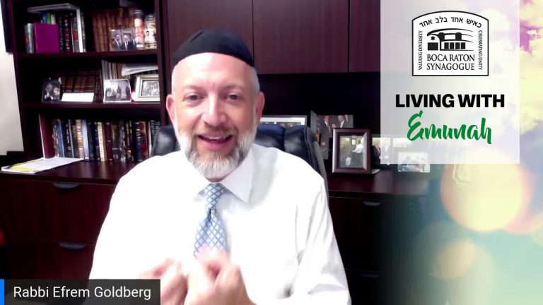 Living With Emunah (Part 165): Attach Yourself and Bring Him Everywhere