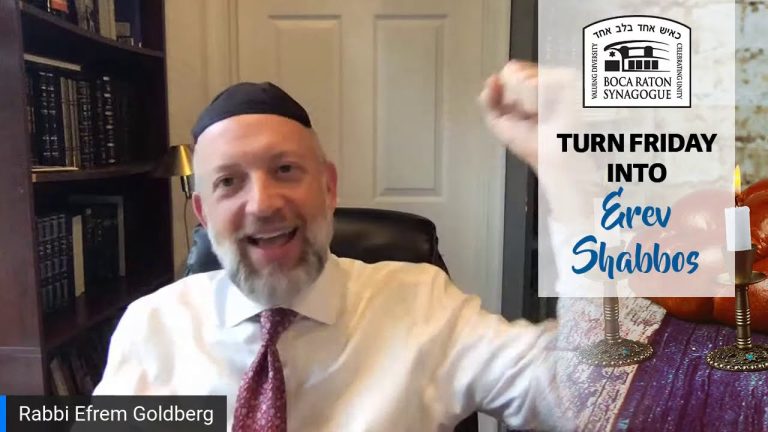 Turn Friday into Erev Shabbos (Part 36): Only Smiles on Shabbos