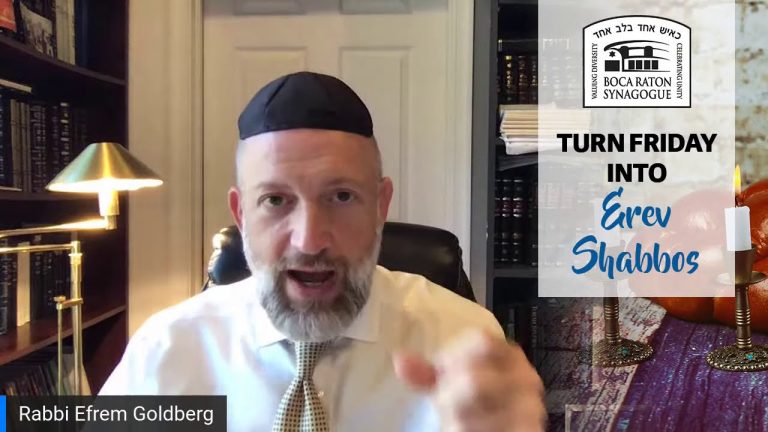 Turn Friday into Erev Shabbos (Part 39): The Best Friend of the Soul