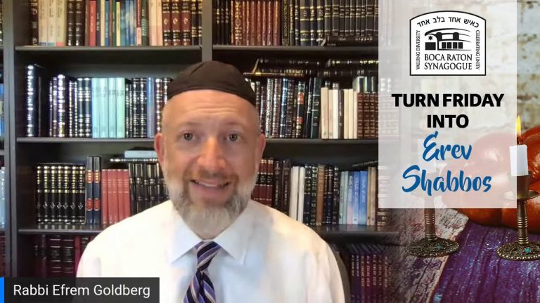 Turn Friday into Erev Shabbos (Part 37): A Glimpse of the World to Come