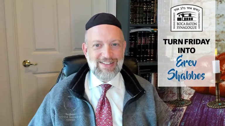 Turn Friday into Erev Shabbos (Part 42): Darkness to Light, Hate, to Love