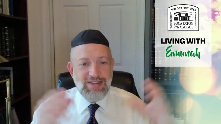 Living With Emunah (Part 173): Making Time to Think