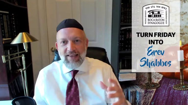 Turn Friday into Erev Shabbos (Part 46): Sing the Song of Shabbos
