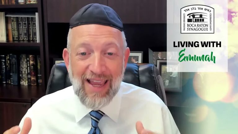 Living With Emunah (Part 187): Liberate Yourself By Not Focusing on Yourself