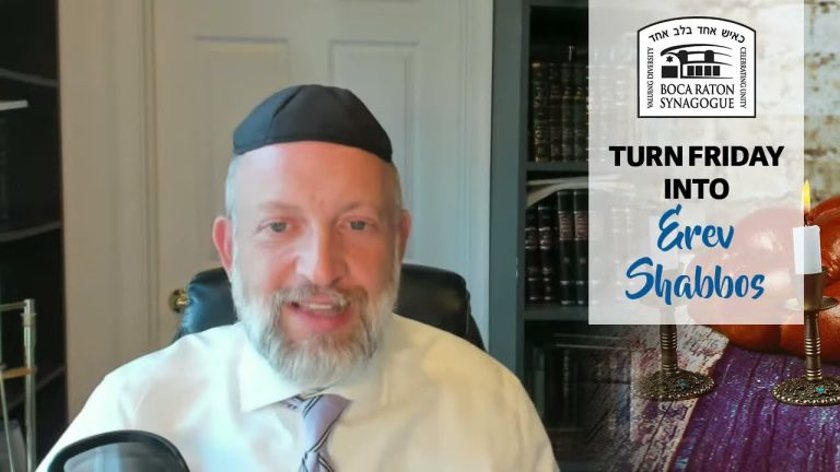 Turn Friday into Erev Shabbos (Part 55): Turn Up the Fire