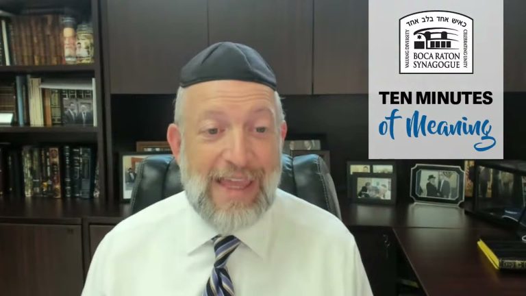 Ten Minutes of Meaning (Part 126): Aspiring for Purity