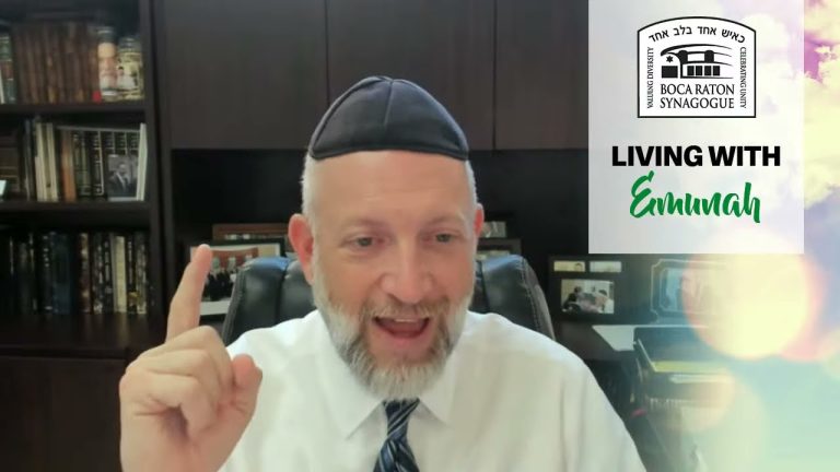 Living With Emunah (Part 194): Checking Our Ego