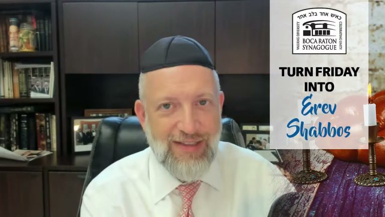 Turn Friday into Erev Shabbos (Part 63): Climb Higher and Higher