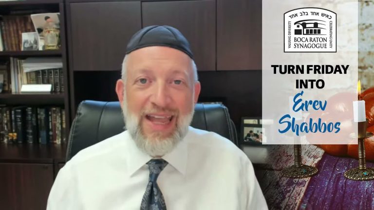 Turn Friday into Erev Shabbos (Part 65): Happiness is a Decision