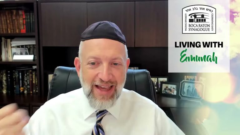 Living With Emunah (Part 205): Making Time to Think