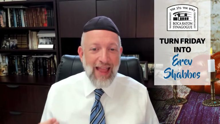 Turn Friday into Erev Shabbos (Part 72): Open the Shades and Let in the Light