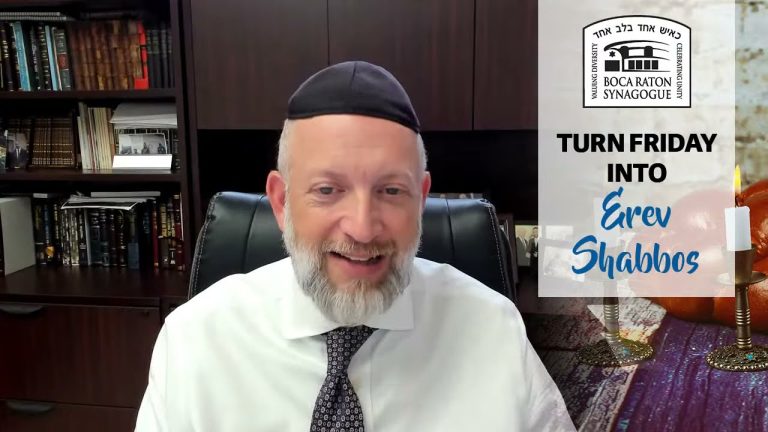 Turn Friday into Erev Shabbos (Part 75):  Peel Back the Layers