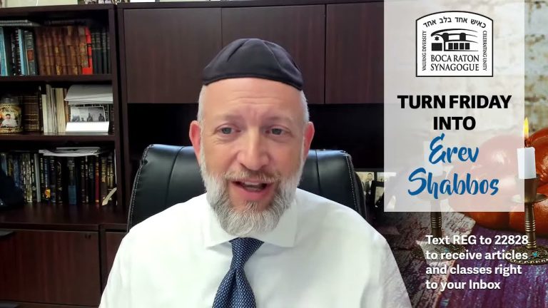 Turn Friday into Erev Shabbos (Part 78): Higher and Higher