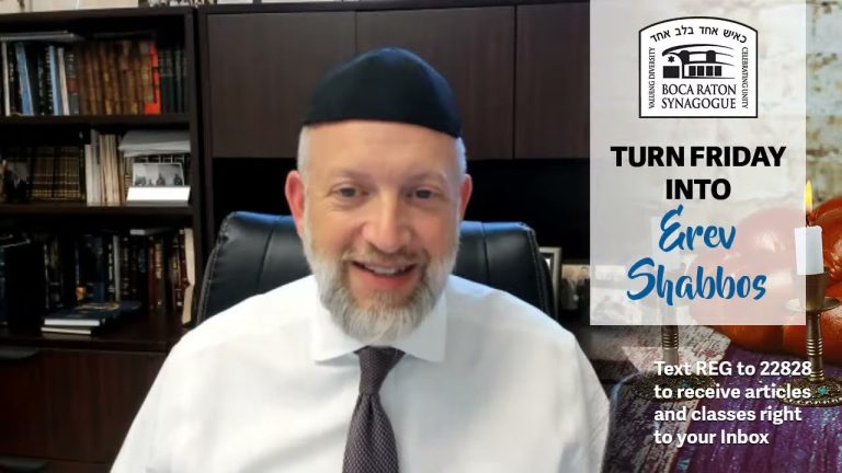 Turn Friday into Erev Shabbos (Part 82): Recreation Means to Re-Create