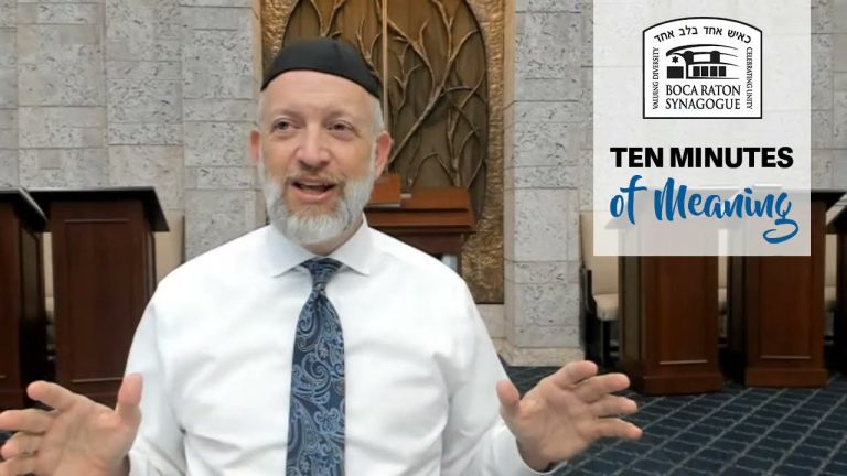 Ten Minutes of Meaning (Part 150): Honoring Hashem