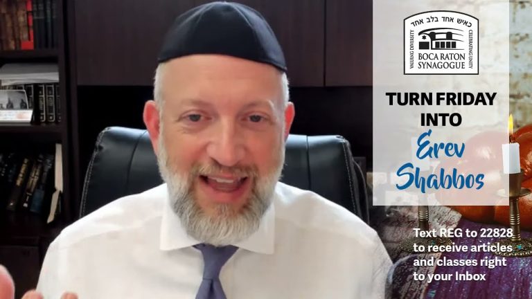 Turn Friday into Erev Shabbos (Part 86): Remember With Love