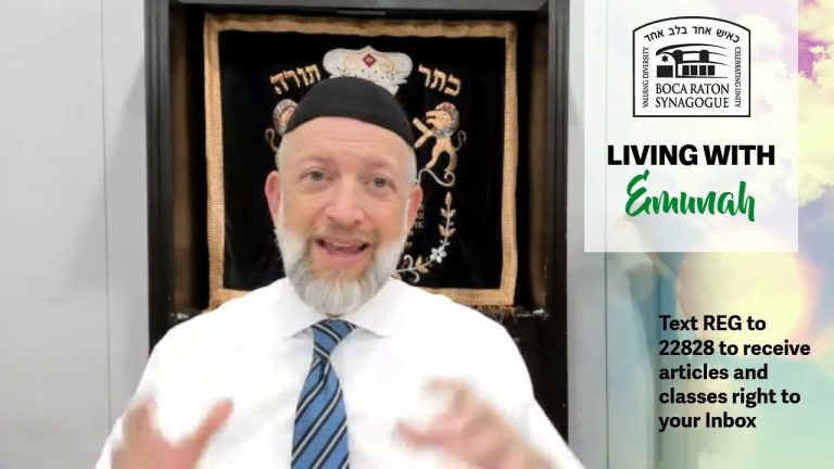 Living With Emunah (Part 223): Spiritual Dehydration