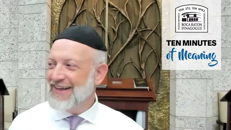 Ten Minutes of Meaning (Part 159): Mitzvos with Joy