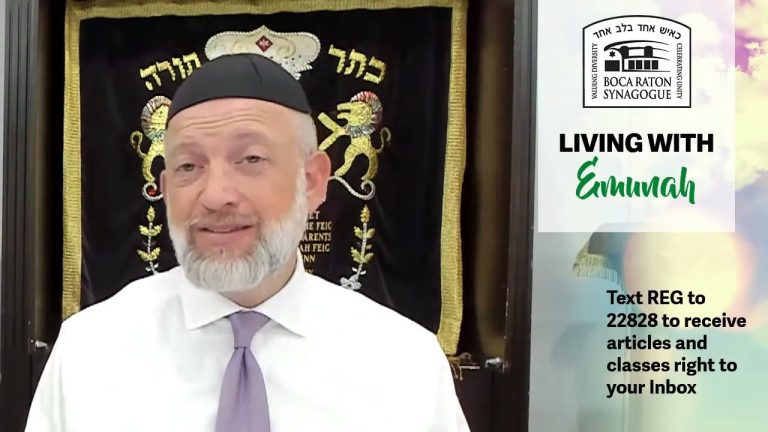 Living With Emunah (Part 230): Set Yourself Free