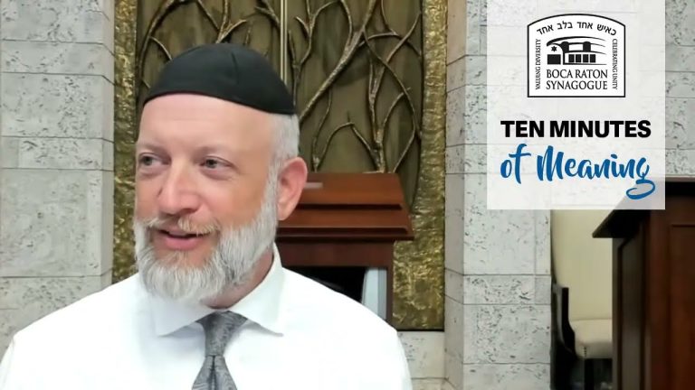 Ten Minutes of Meaning (Part 161): Davening For Happiness