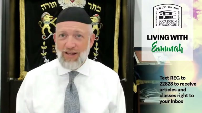 Living With Emunah (Part 231): Forgive Yourself