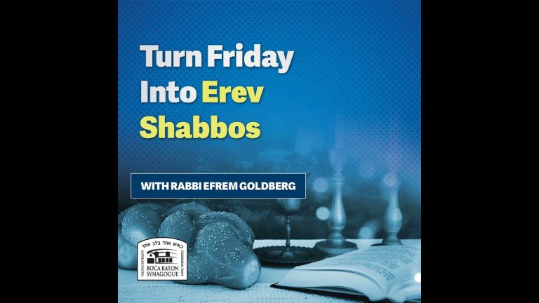 (Part 99): Double Shabbos