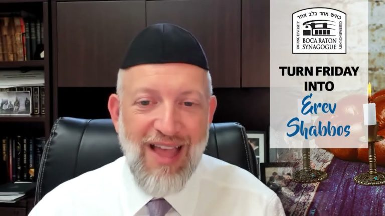 Turn Friday into Erev Shabbos (Part 100): Greatest Pleasure of Shabbos is Happiness