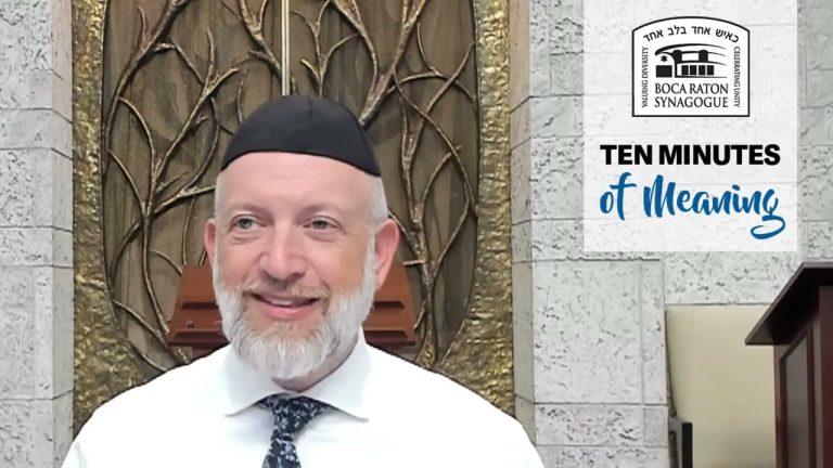 Ten Minutes of Meaning (Part 165): The Purpose of Our Lives