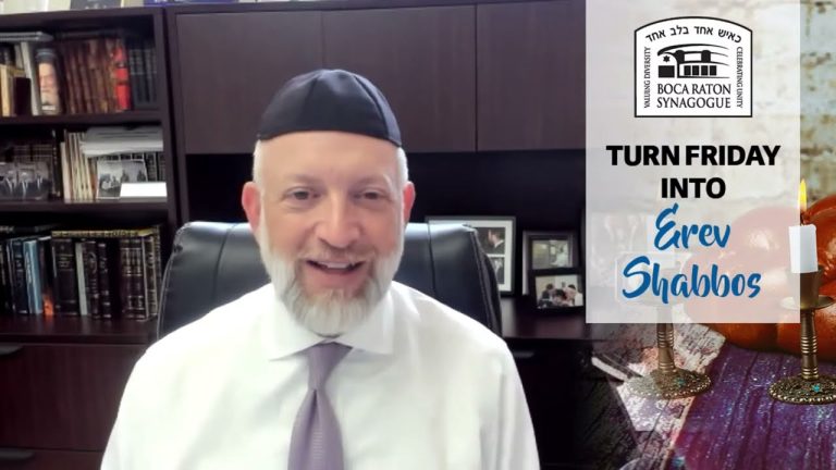 Turn Friday into Erev Shabbos (Part 106):  An Anxiety Free Day