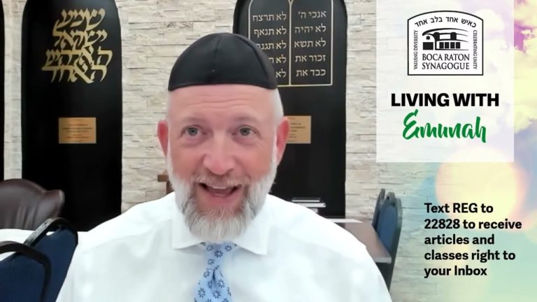 Living With Emunah (Part 239): Daven for Happiness