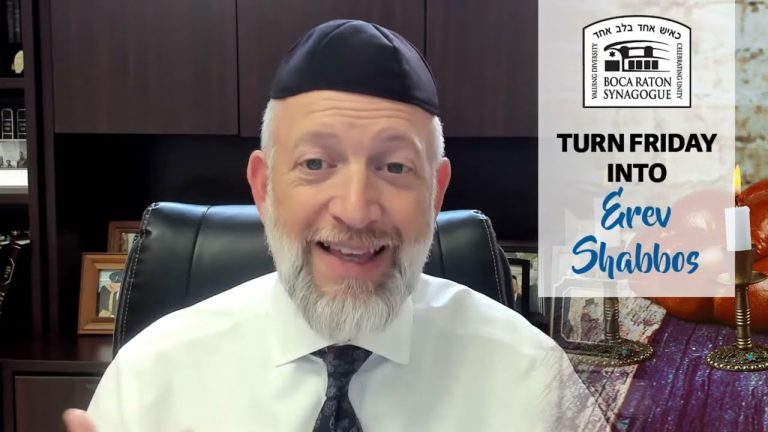Turn Friday into Erev Shabbos (Part 116): Shaaaaaaabos