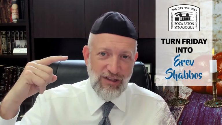 Turn Friday into Erev Shabbos (Part 115): Are You Running to Shabbos or Away from Shabbos?