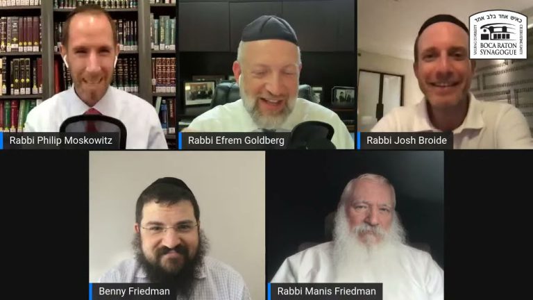 Rabbi Manis & Benny Friedman