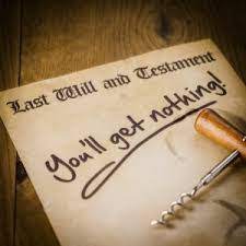 Disinheriting Disappointing Children