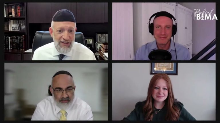 Rabbi Manning and Bracha Poliakoff