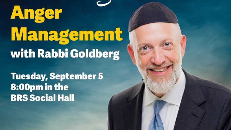 Mastering Middos: Anger Management