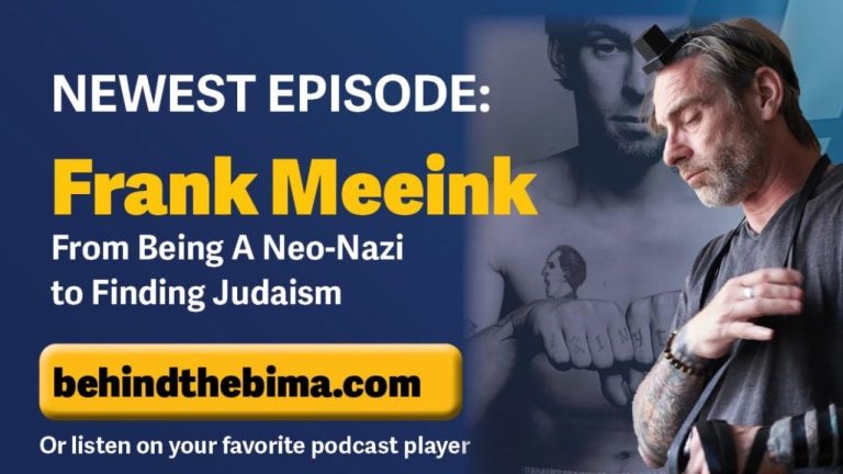 #155: Behind the Bima – Frank Meeink, Reformed Neo Nazi