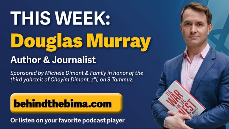 #157: Behind the Bima – Douglas Murray