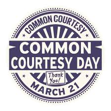 Making Courtesy in Shul Common