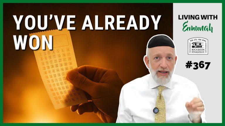 Living With Emunah (Part 367): How Much Would You Pay for Menuchas Nefesh?