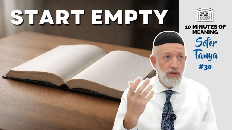 Tanya (Part 30): Chapter 6 – Learning with Bitul