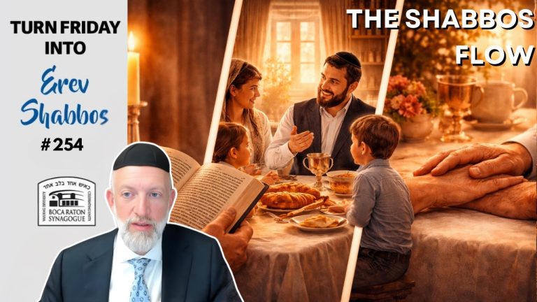 Turn Friday into Erev Shabbos #254 – Grown Up Speech on Shabbos