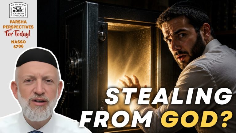 Naso: Stealing from God