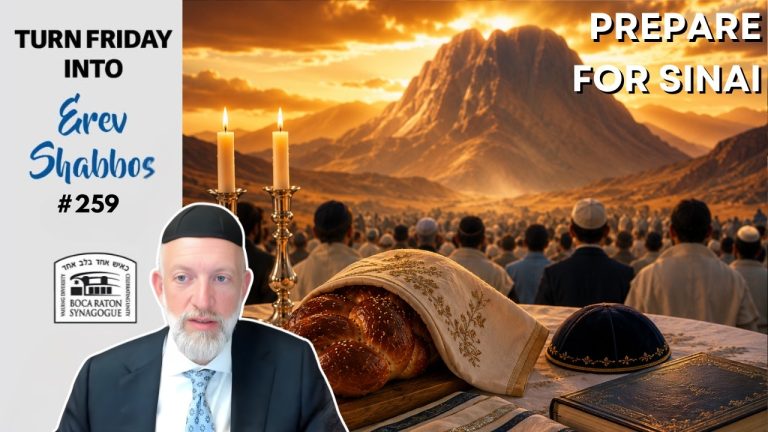Turn Friday into Erev Shabbos #259 – Shabbos Derech Eretz