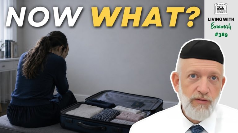 Living With Emunah (Part 389): Not a Cliche but a way of Life